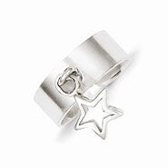 Sterling Silver Star Dangle Toe Ring