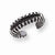 Sterling Silver Antiqued Toe Ring