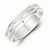Sterling Silver 4mm Diamond-cut Wedding Band