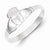 Sterling Silver Solid Claddagh Ring