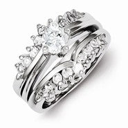 Sterling Silver CZ Ring