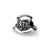 Kids Flower Hat Charm Bead in Sterling Silver