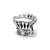 Kids Crown Charm Bead in Sterling Silver