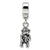 Kids Monkey Charm Dangle Bead in Sterling Silver
