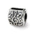Treble Clef & Notes Charm Bead in Sterling Silver