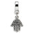 Sterling Silver Chamseh Dangle Bead Charm hide-image