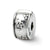 Hinged Floral Clip Charm Bead in Sterling Silver