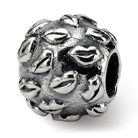 Sterling Silver Kids Lips Bead Charm hide-image