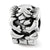 Kids Elephant Clip Charm Bead in Sterling Silver