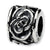 Sterling Silver Floral Bead Charm hide-image