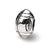 Football Charm Bead in Sterling Silver