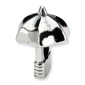 Sterling Silver Kids Umbrella Bead Charm hide-image