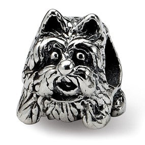 Sterling Silver Scottish Terrier Dog Bead Charm hide-image