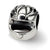 Sterling Silver Race Car Helmet Bead Charm hide-image