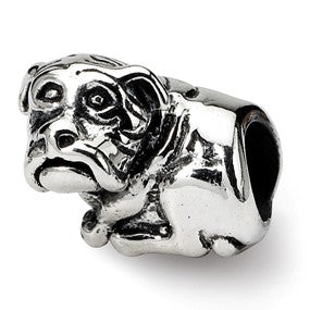 Sterling Silver Dog Bead Charm hide-image