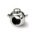 Cooking Pot Charm Bead in Sterling Silver