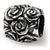 Sterling Silver Kids Floral Bali Bead Charm hide-image
