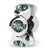 Sterling Silver Dec Swarovski Elements Birthstone Bead Charm hide-image