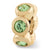 Gold Plated Aug Swarovski Elements Bead Charm hide-image