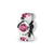 October Swarovski Elements Birthstone Charm Bead in Sterling Silver