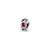 October Swarovski Elements Birthstone Charm Bead in Sterling Silver