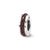 Jan Single Row Swarovski Elements Charm Bead in Sterling Silver
