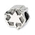 Sterling Silver Recycle Symbol Bead Charm hide-image