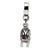 Sterling Silver Chair Dangle Bead Charm hide-image