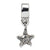 Sterling Silver Kids Starfish Dangle Bead Charm hide-image