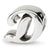 Sterling Silver Letter D Script Bead Charm hide-image