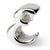 Sterling Silver Letter E Script Bead Charm hide-image