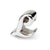 Letter L Script Charm Bead in Sterling Silver