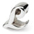 Sterling Silver Letter L Script Bead Charm hide-image