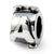 Sterling Silver Letter A Message Bead Charm hide-image