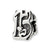 Sweet 15 Charm Bead in Sterling Silver