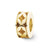 X Bali Charm Bead in 14k Yellow Gold