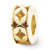 14k Yellow Gold X Bali Bead Charm hide-image