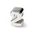 Number 2 Charm Bead in Sterling Silver