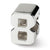 Sterling Silver Number 8 Bead Charm hide-image