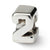 Sterling Silver Kids Number 2 Bead Charm hide-image