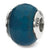 Sterling Silver Medium Blue Quartz Stone Bead Charm hide-image