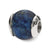 Lapis Stone Charm Bead in Sterling Silver
