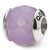 Sterling Silver Lavender Quartz Stone Bead Charm hide-image