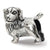 Sterling Silver Golden Retriever Bead Charm hide-image