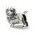 Golden Retriever Charm Bead in Sterling Silver