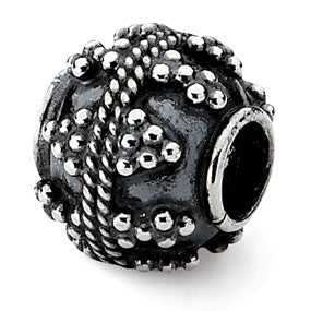Sterling Silver Artisan Bead Charm hide-image