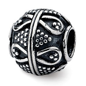 Sterling Silver Artisan Bead Charm hide-image
