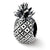 Sterling Silver Pineapple Bead Charm hide-image