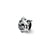 Lizard on a Log Charm Bead in Sterling Silver