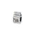 Milk Carton Charm Bead in Sterling Silver